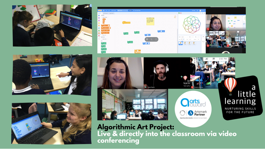 Artsmark Partner Case Study: Algorithmic Art Project | A New Direction