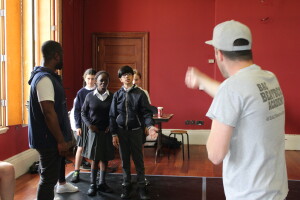 Image of St Phillip's School Beatbox Workshop with Battersea Arts Centre – credit Fiona Wilkins