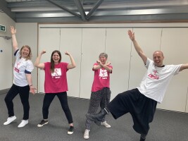 Image of A New Direction team taking part in the icandance Dance Celebration 23rd May 2023